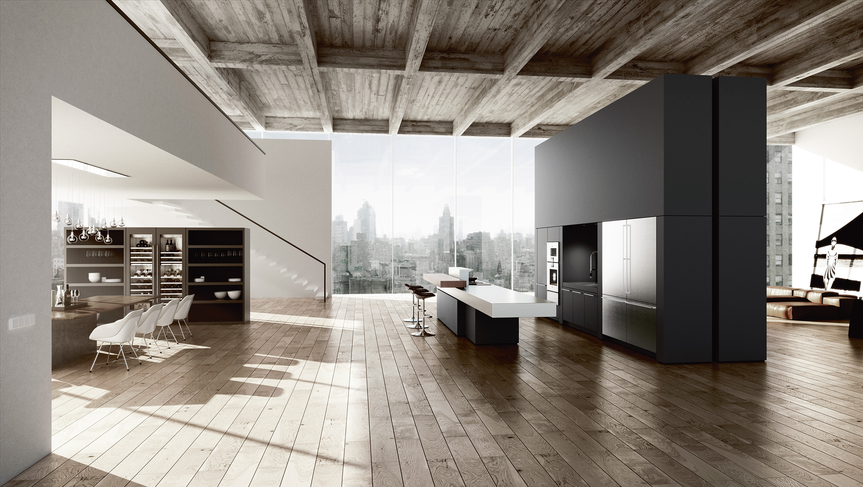 Gaggenau-kitchen-New-York-City-Manhattan-Handless-ovens.tif